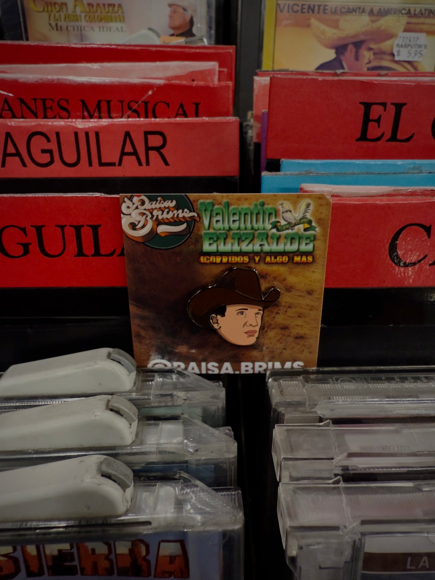 Valentín Elizalde pin