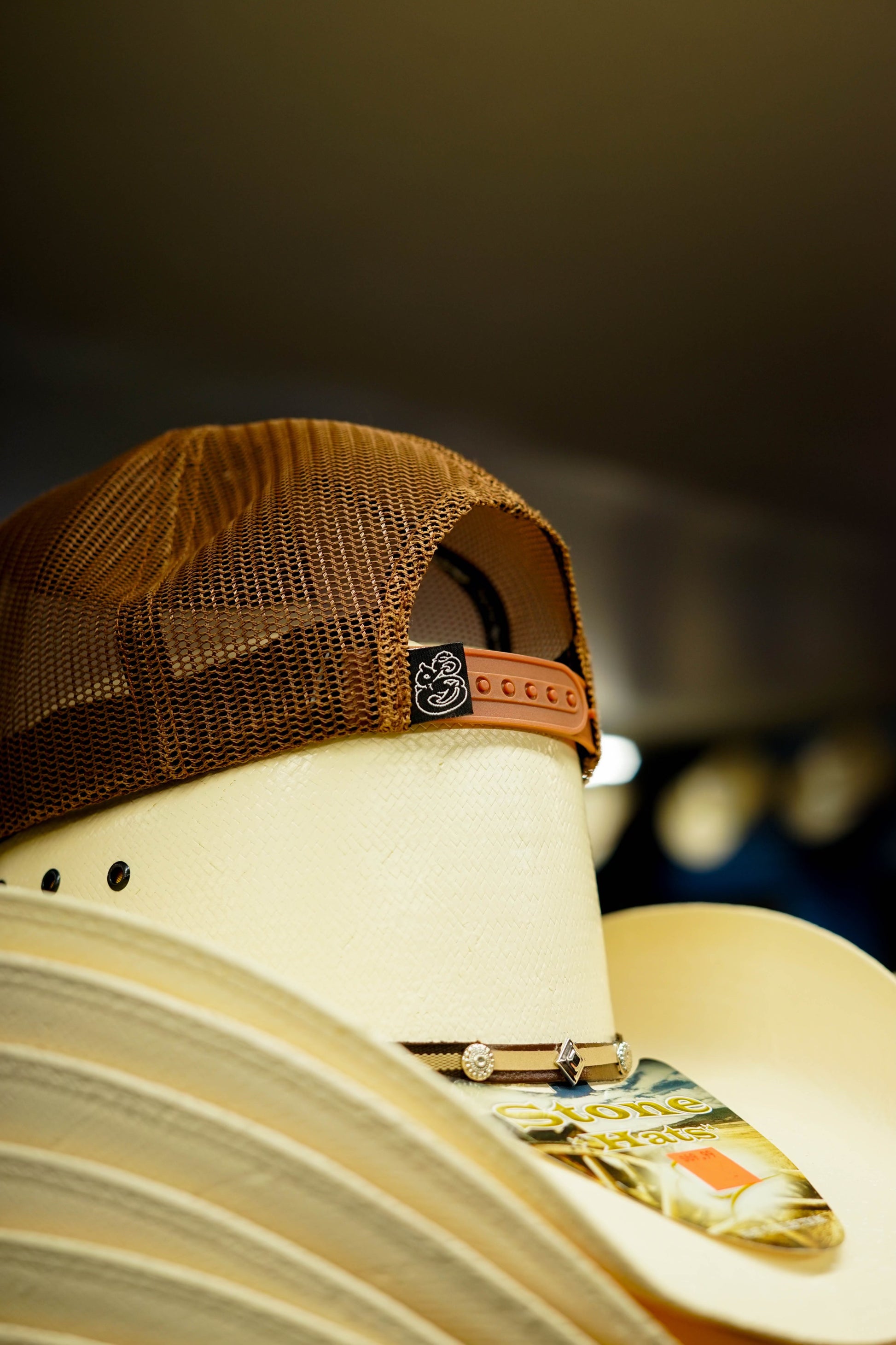 Brown/Khaki Mexico Trucker Hat – Paisa Brims